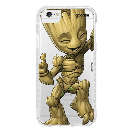 Capinha para celular Guardiões da Galáxia - Baby Groot Dancing