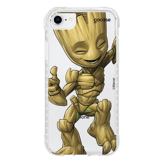Capinha para celular Guardiões da Galáxia - Baby Groot Dancing