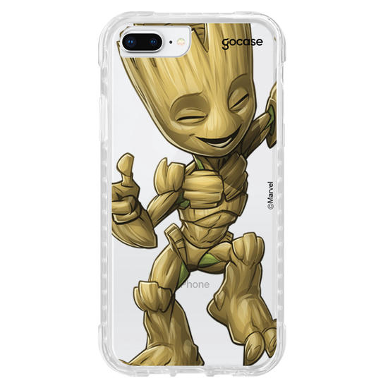 Capinha para celular Guardiões da Galáxia - Baby Groot Dancing