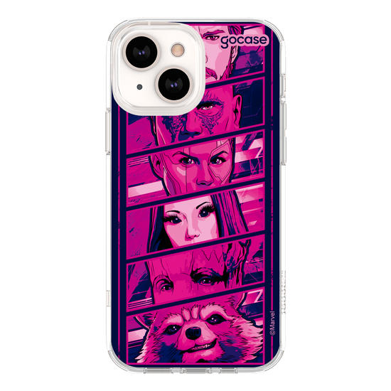 Capinha para celular Guardiões da Galáxia - Faces