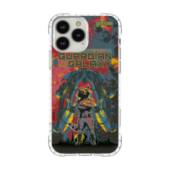 Capinha para celular Guardiões da Galáxia - Guaxinim Badass