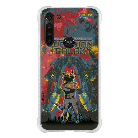 Capinha para celular Guardiões da Galáxia - Guaxinim Badass