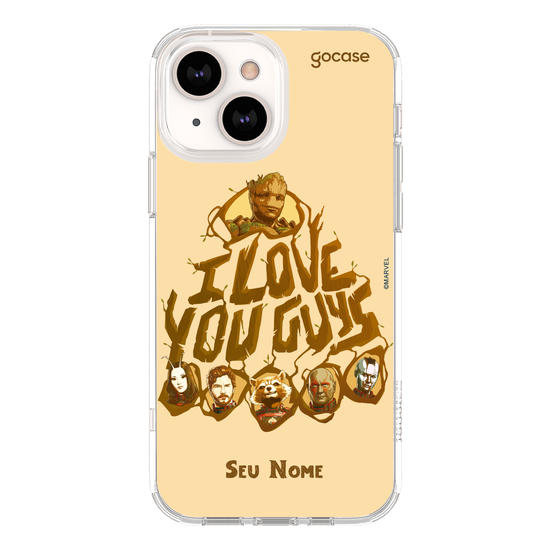 Capinha para celular Guardiões da Galáxia - Frase em Árvore