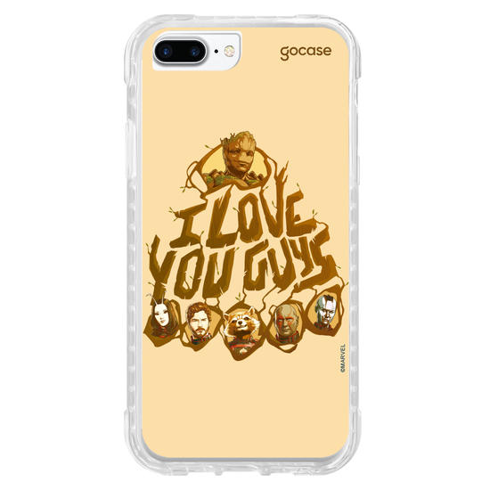Capinha para celular Guardiões da Galáxia - Frase em Árvore