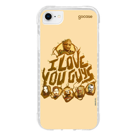 Capinha para celular Guardiões da Galáxia - Frase em Árvore