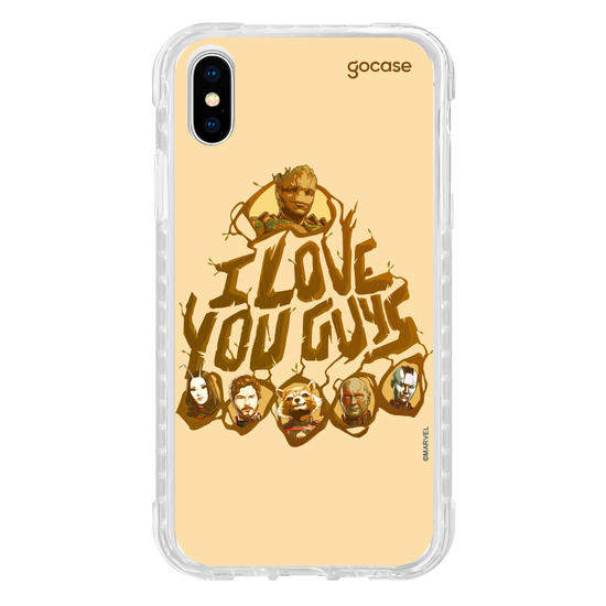 Capinha para celular Guardiões da Galáxia - Frase em Árvore