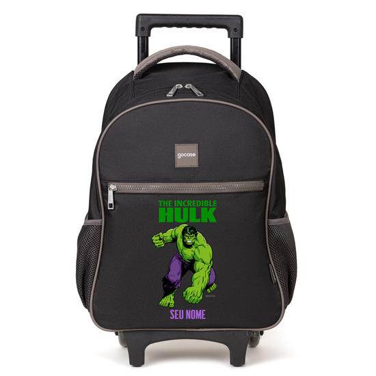 Mochila de Carrinho 2 Rodas Play - Hulk - Classic