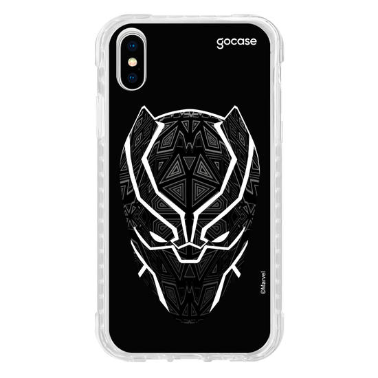 Capinha para celular Pantera Negra - Nas Sombras