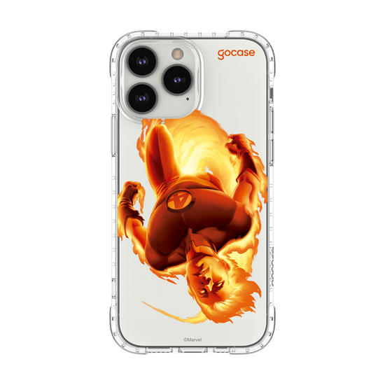 Capinha para celular  Marvel - Quarteto Fantástico - Tocha Humana