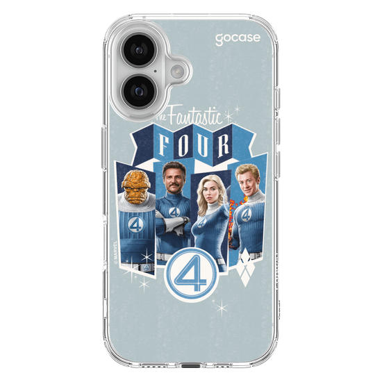 Capinha para celular  Quarteto Fantástico -  Fantastic Retro