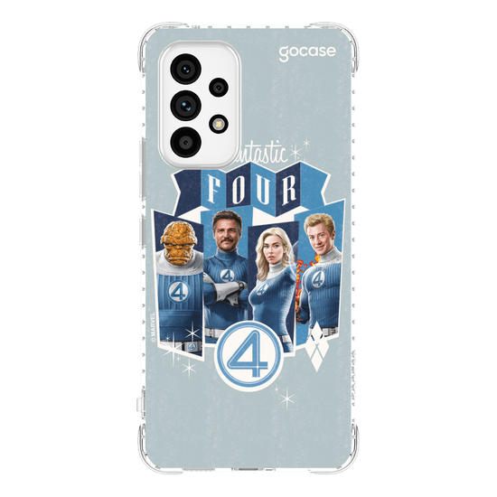 Capinha para celular  Quarteto Fantástico -  Fantastic Retro