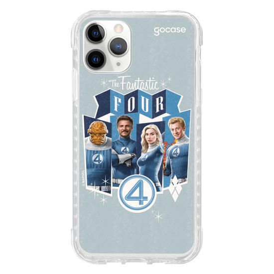 Capinha para celular  Quarteto Fantástico -  Fantastic Retro