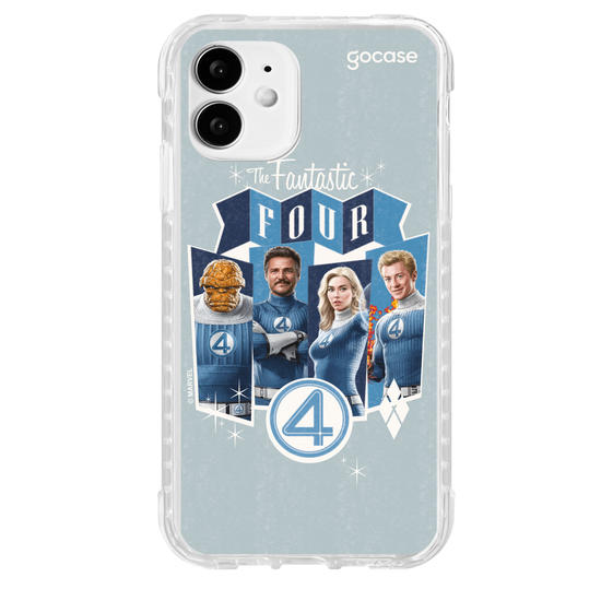 Capinha para celular  Quarteto Fantástico -  Fantastic Retro
