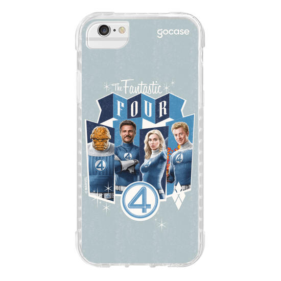 Capinha para celular  Quarteto Fantástico -  Fantastic Retro