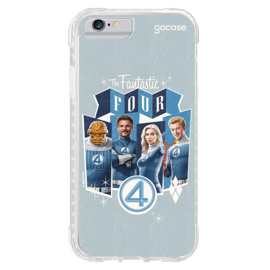 Capinha para celular  Quarteto Fantástico -  Fantastic Retro