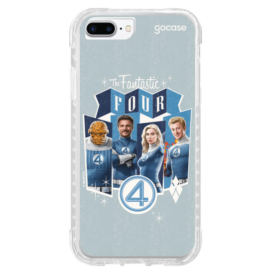 Capinha para celular  Quarteto Fantástico -  Fantastic Retro