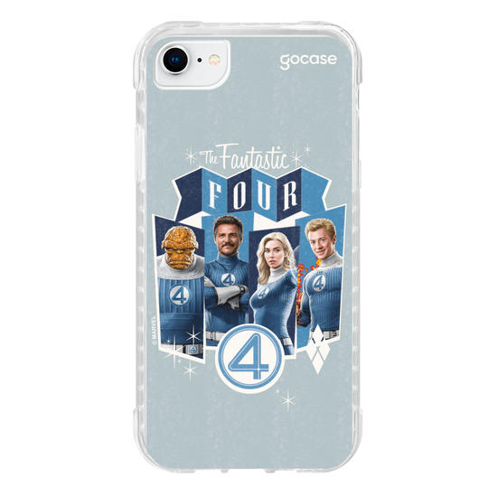 Capinha para celular  Quarteto Fantástico -  Fantastic Retro