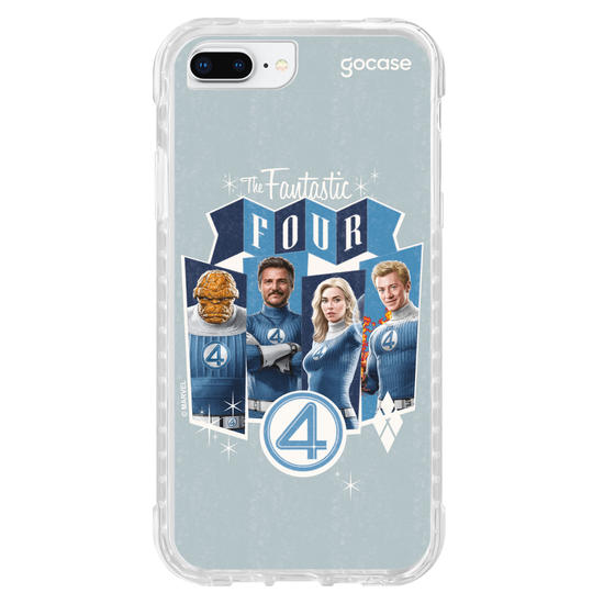 Capinha para celular  Quarteto Fantástico -  Fantastic Retro