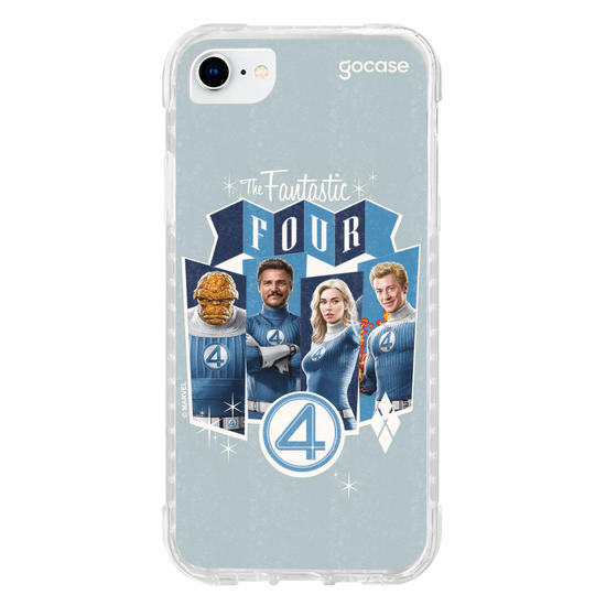 Capinha para celular  Quarteto Fantástico -  Fantastic Retro