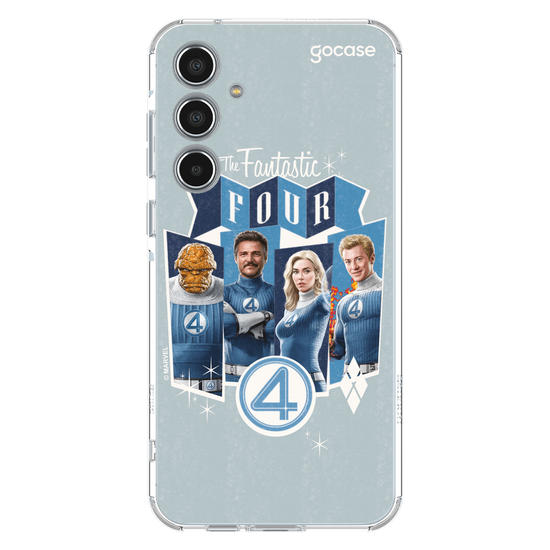 Capinha para celular  Quarteto Fantástico -  Fantastic Retro