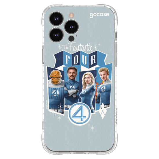 Capinha para celular  Quarteto Fantástico -  Fantastic Retro