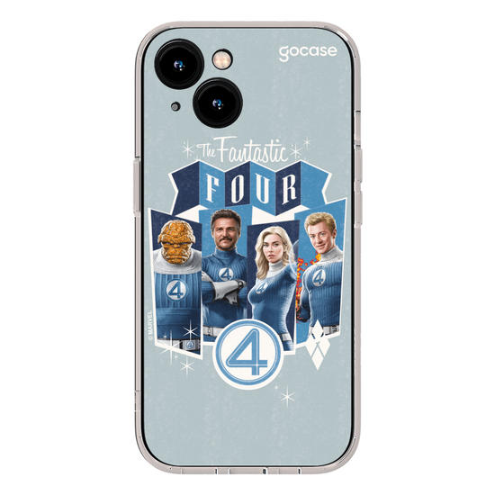 Capinha para celular  Quarteto Fantástico -  Fantastic Retro
