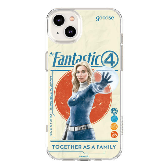 Capinha para celular  Quarteto Fantástico - Mulher Invisível