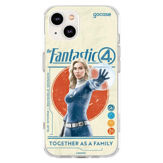 Capinha para celular  Quarteto Fantástico - Mulher Invisível