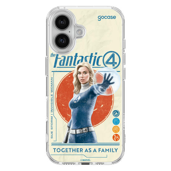 Capinha para celular  Quarteto Fantástico - Mulher Invisível