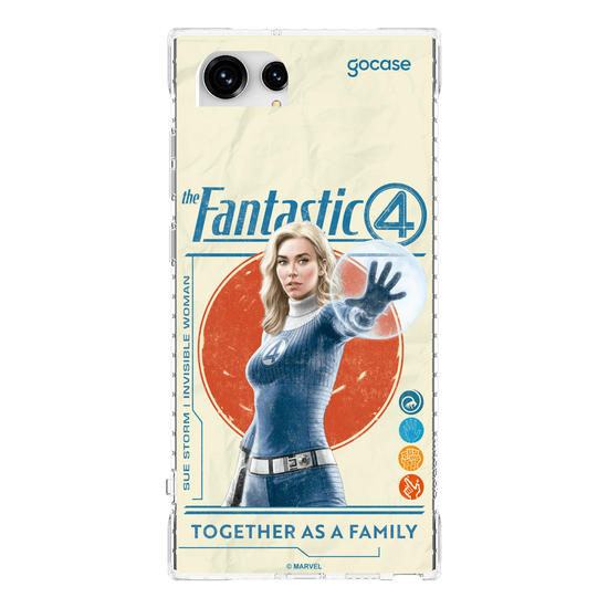 Capinha para celular  Quarteto Fantástico - Mulher Invisível