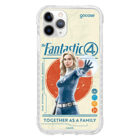 Capinha para celular  Quarteto Fantástico - Mulher Invisível