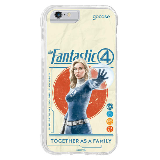 Capinha para celular  Quarteto Fantástico - Mulher Invisível