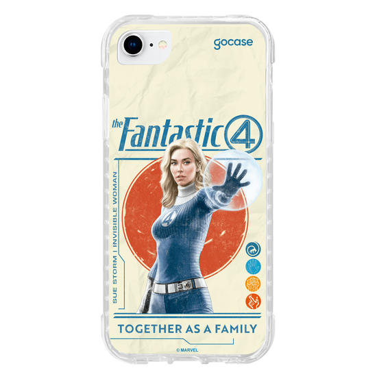 Capinha para celular  Quarteto Fantástico - Mulher Invisível