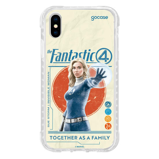 Capinha para celular  Quarteto Fantástico - Mulher Invisível