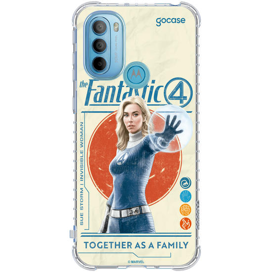 Capinha para celular  Quarteto Fantástico - Mulher Invisível