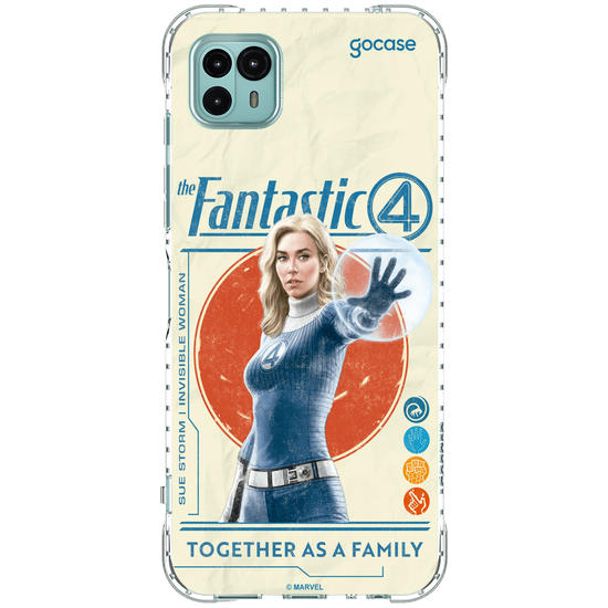 Capinha para celular  Quarteto Fantástico - Mulher Invisível