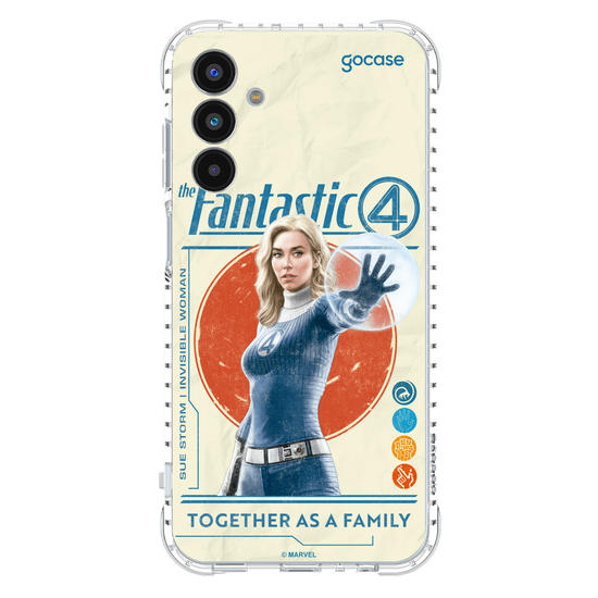 Capinha para celular  Quarteto Fantástico - Mulher Invisível