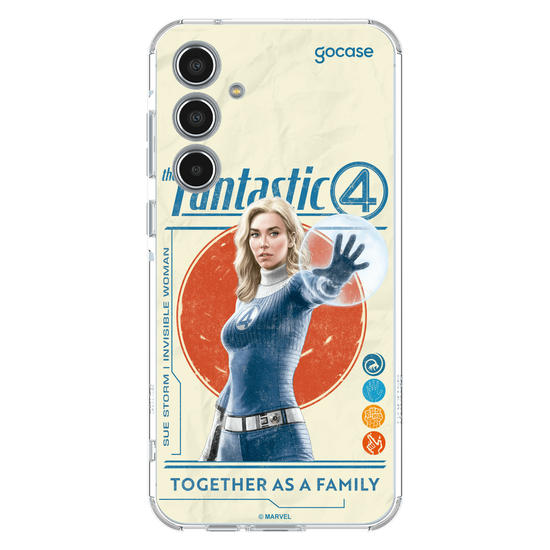 Capinha para celular  Quarteto Fantástico - Mulher Invisível