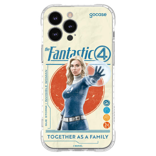 Capinha para celular  Quarteto Fantástico - Mulher Invisível