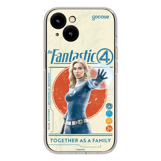 Capinha para celular  Quarteto Fantástico - Mulher Invisível