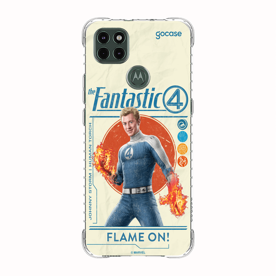 Capinha para celular Quarteto Fantástico - Tocha Humana