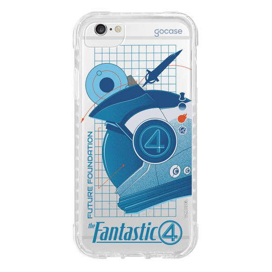 Capinha para celular  Quarteto Fantástico - Capacete