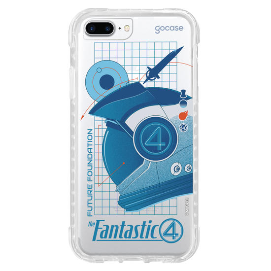 Capinha para celular  Quarteto Fantástico - Capacete