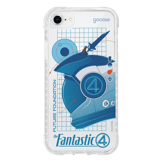 Capinha para celular  Quarteto Fantástico - Capacete