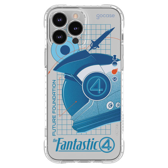 Capinha para celular  Quarteto Fantástico - Capacete