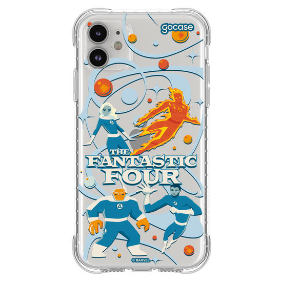 Capinha para celular  Quarteto Fantástico - Galactic Journey