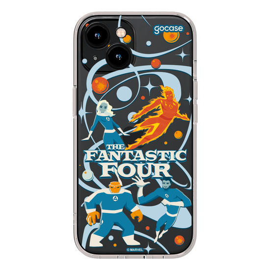 Capinha para celular  Quarteto Fantástico - Galactic Journey