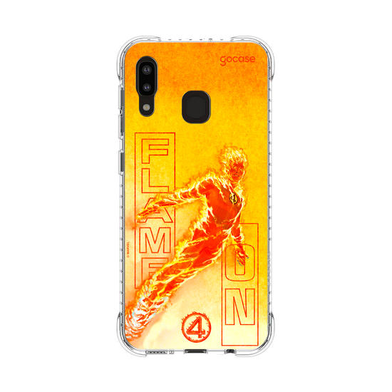 Capinha para celular  Quarteto Fantástico - Flame On