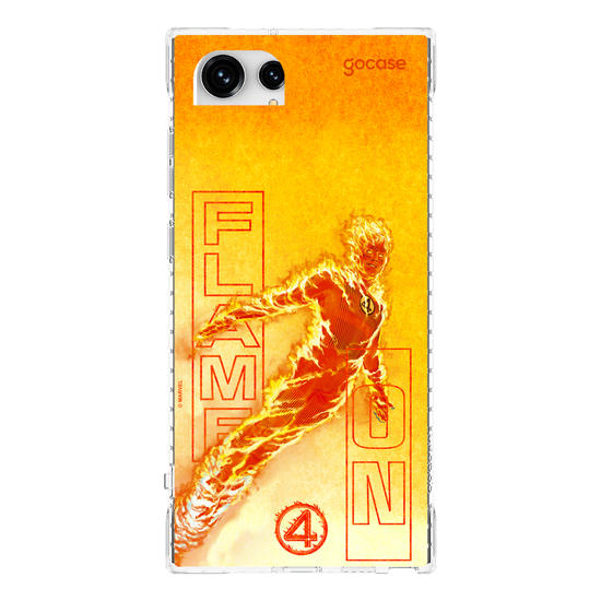 Capinha para celular  Quarteto Fantástico - Flame On