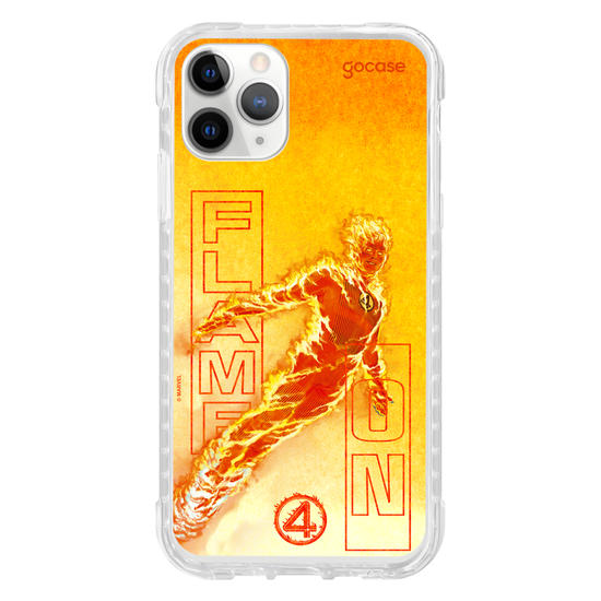 Capinha para celular  Quarteto Fantástico - Flame On